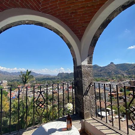 Posada Del Tepozteco - Hotel & Gallery Tepoztlán Exteriör bild