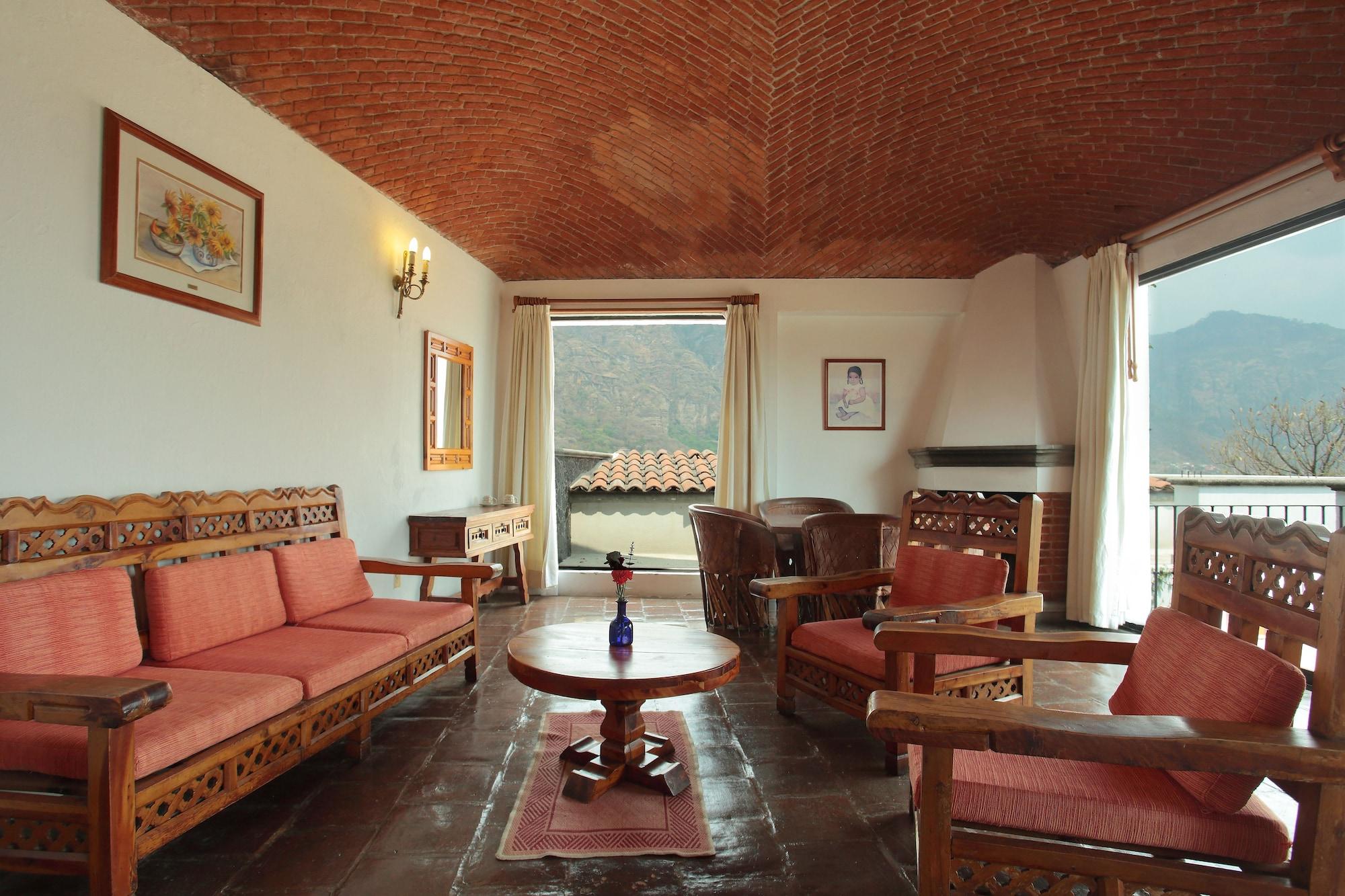 Posada Del Tepozteco - Hotel & Gallery Tepoztlán Exteriör bild